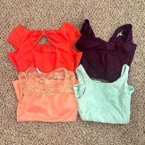 Top Ruffle Blouses Bundle / Size M